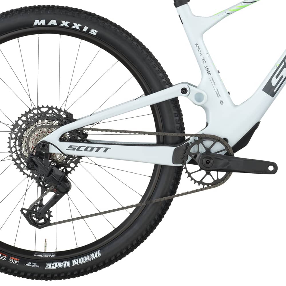 Scott Spark RC Comp Bike in Cumulus White - Image 4 of 5