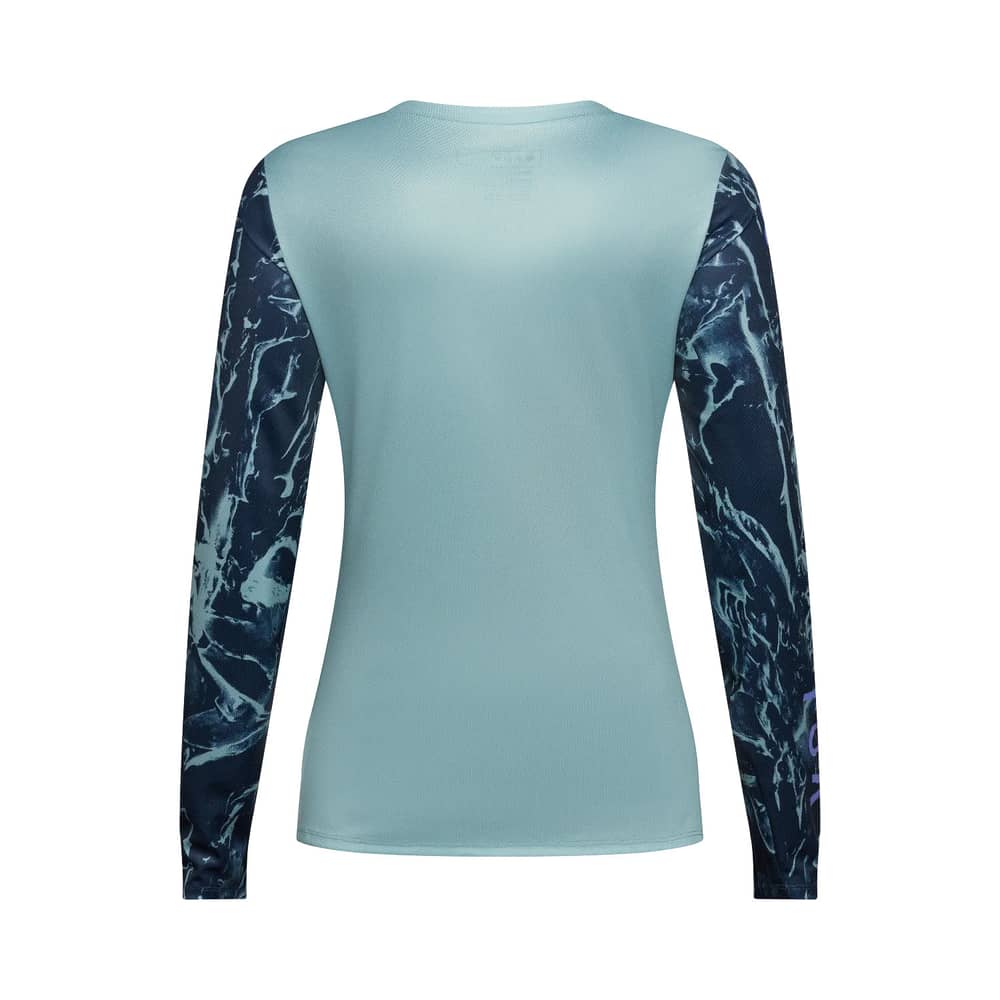 Fox W Ranger Ls Jersey Image Print in Arctic Blue - Image 2 of 2