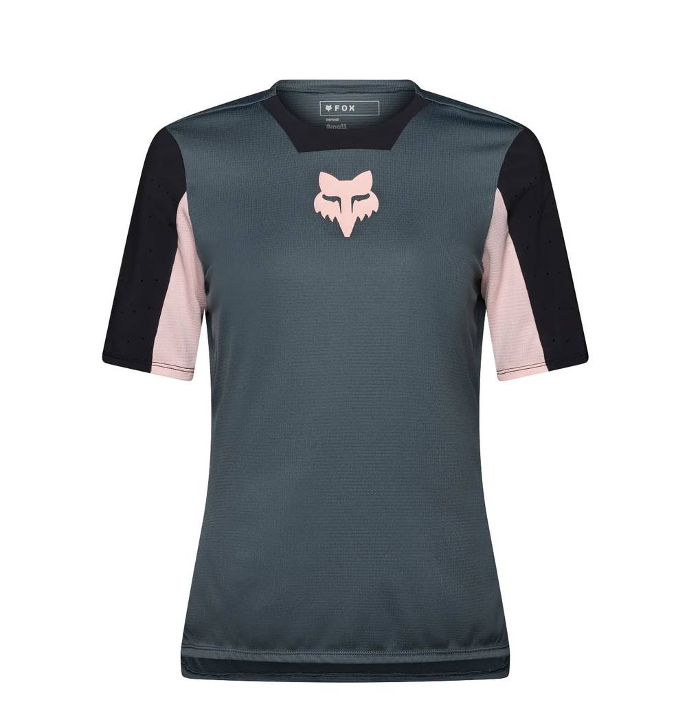 Fox W Defend Ss Jersey Creation in Deep Cobalt - Image 2 of 2