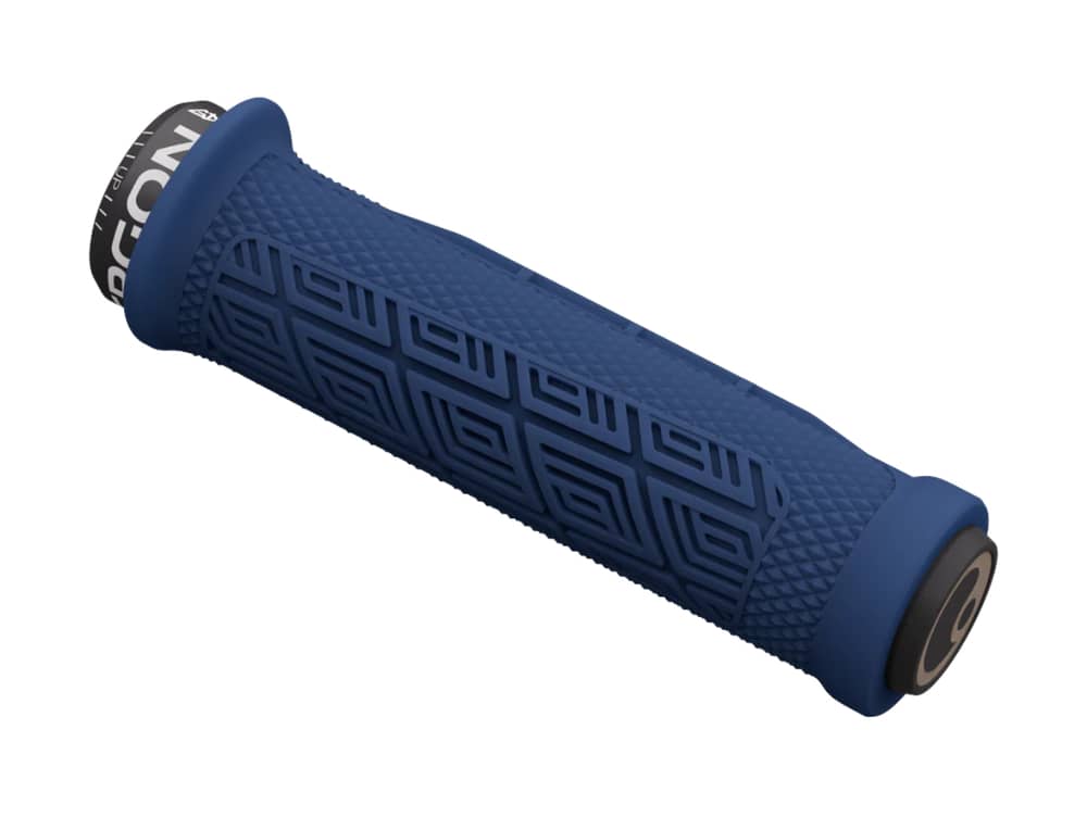 Ergon | Gdh Fat Grips Nightride Blue | Rubber