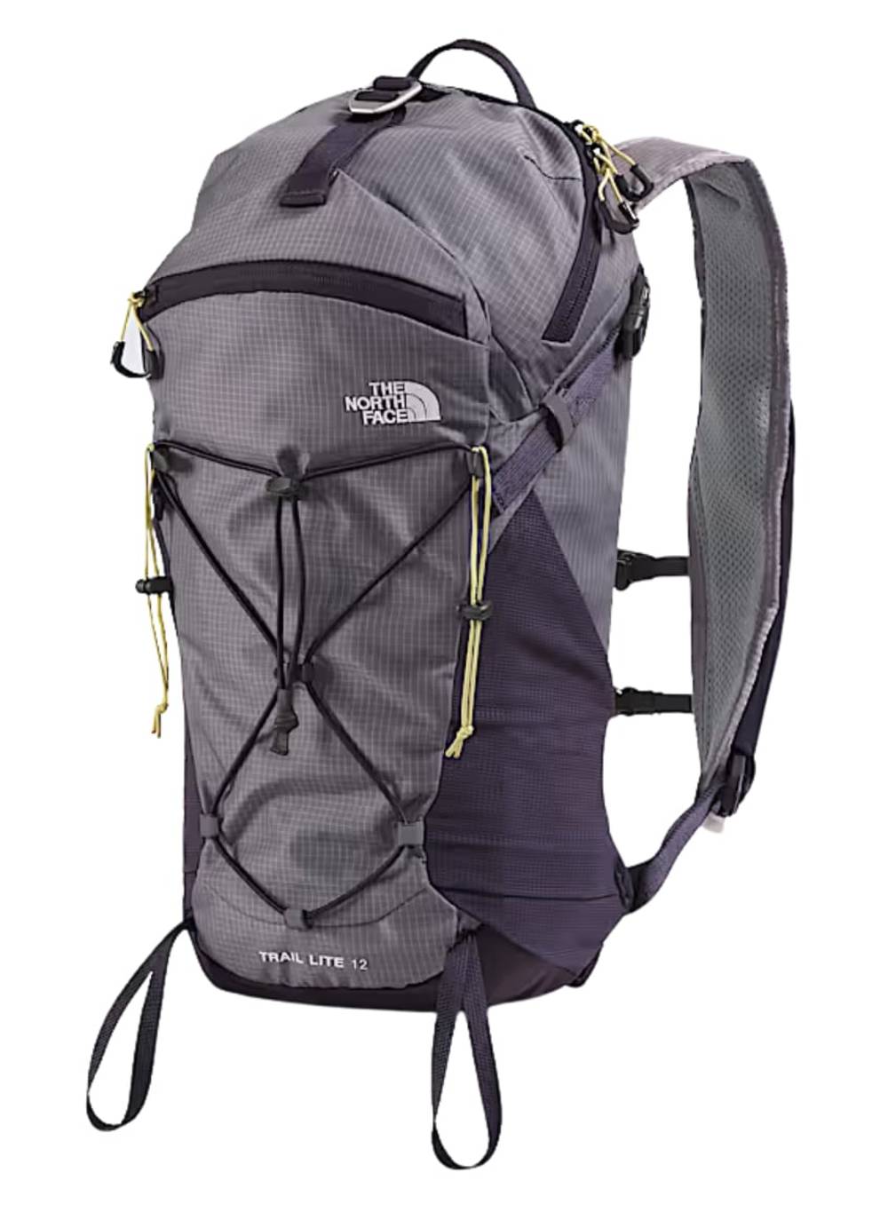 The North Face Women's Trail Lite 12 Backpack in Transcendent Grey/Endless Dusk/Pear - Image 3 of 3