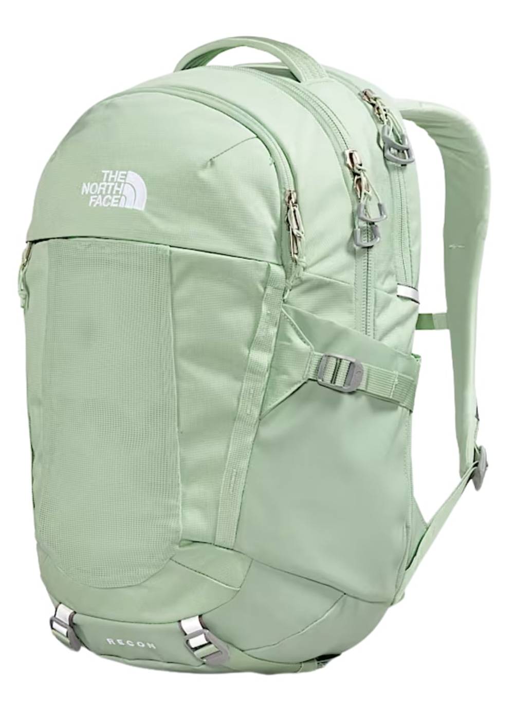 The North Face Women's Recon Backpack in Misty Sage Dark Heather/Meld Grey/NPF - Image 3 of 4