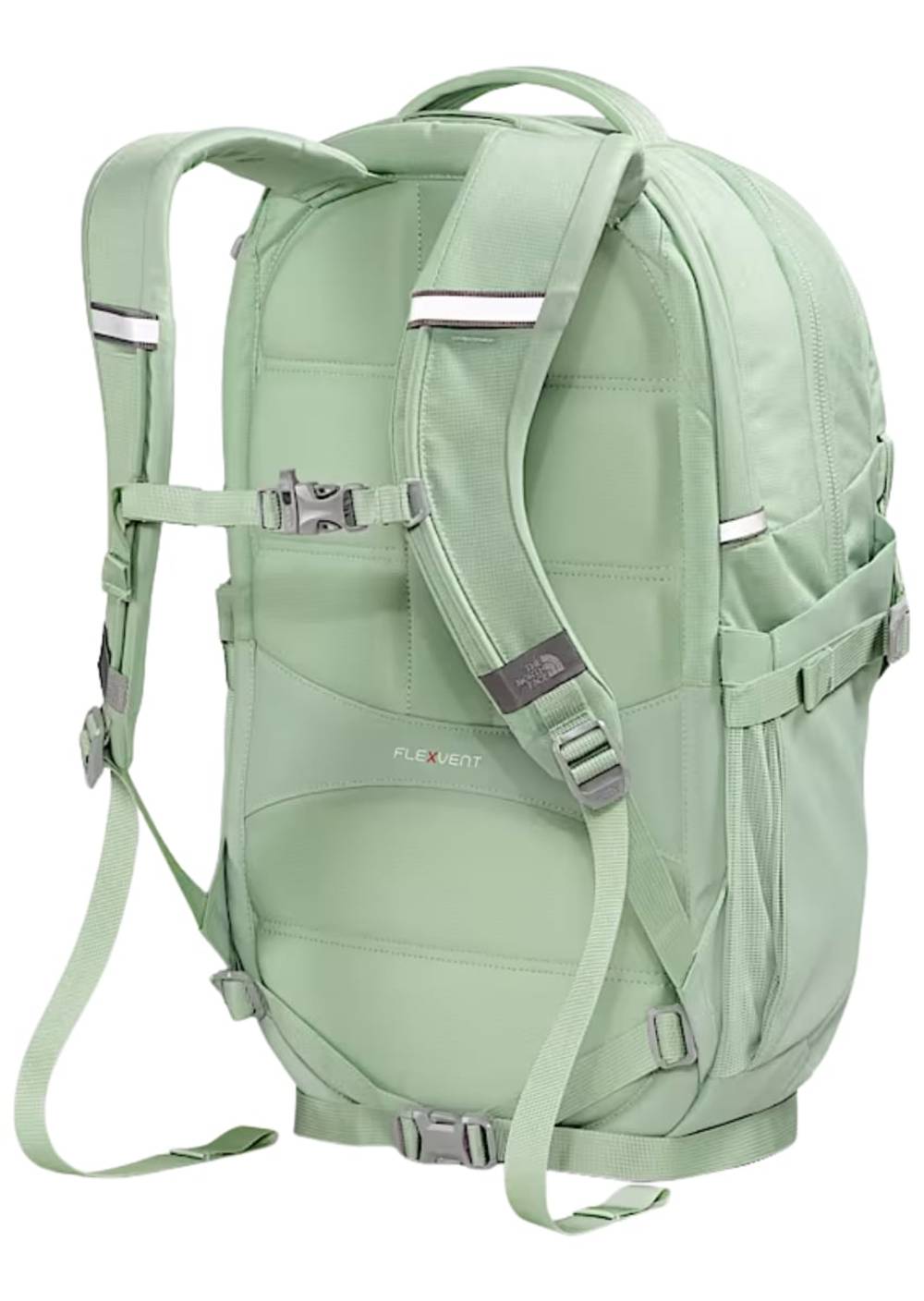 The North Face Women's Recon Backpack in Misty Sage Dark Heather/Meld Grey/NPF - Image 2 of 4