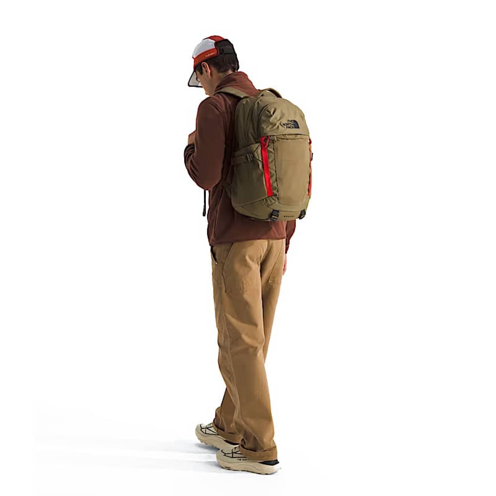 The North Face Recon Backpack in Cedar/Lava Red - Image 6 of 7