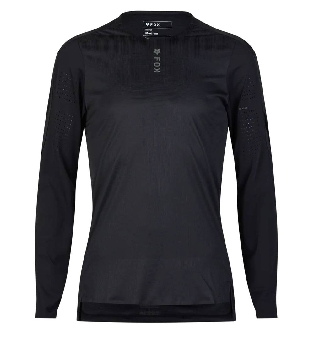 Fox Flexair Long Sleeve Jersey in Black - Image 2 of 2