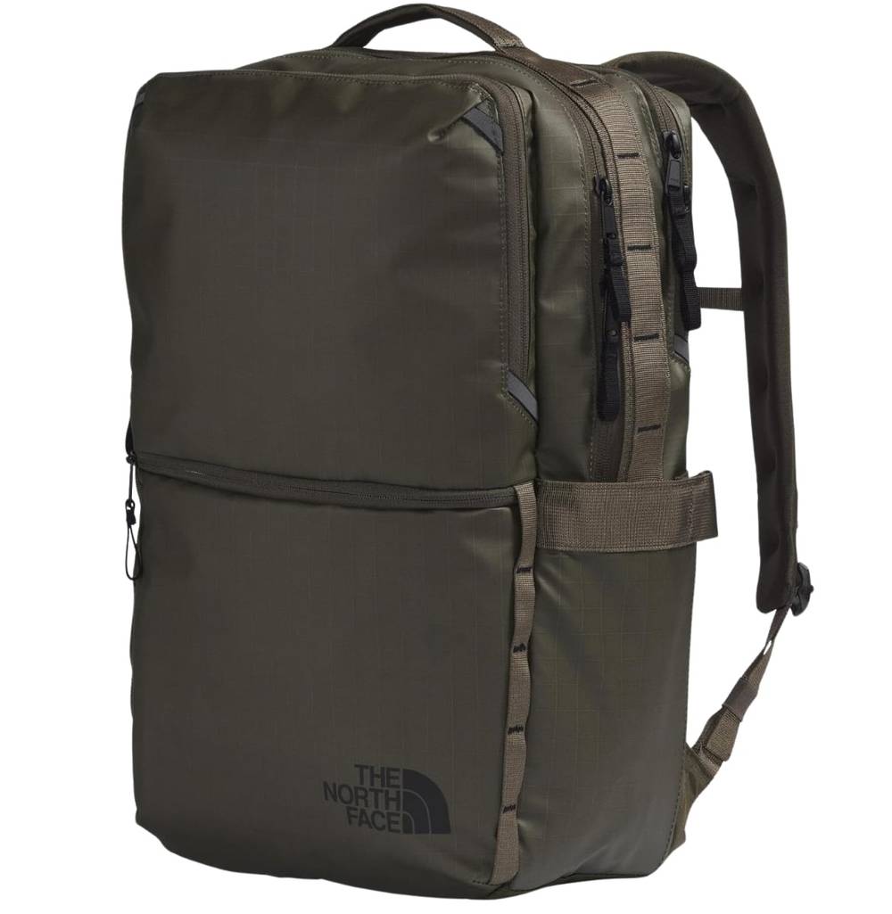 The North Face Base Camp Voyager Travel Pack in New Taupe Green/TNF Black/NPF - Image 2 of 3