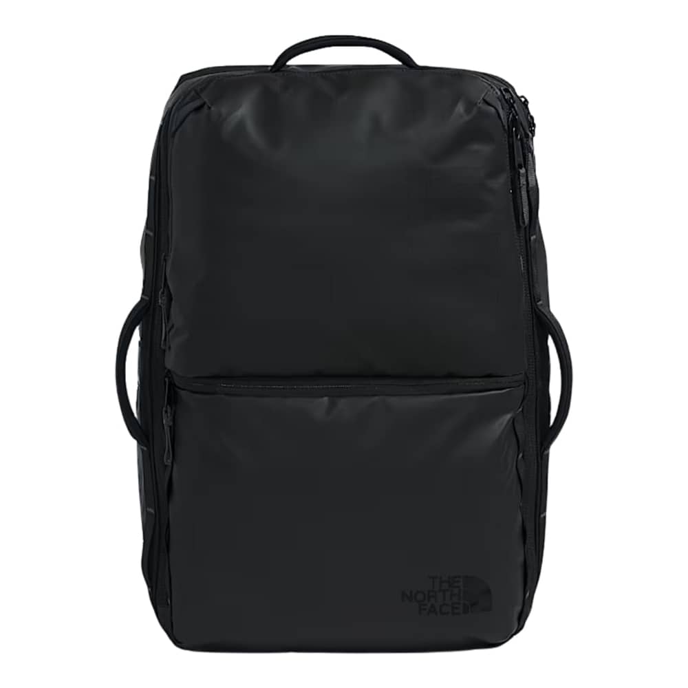The North Face Base Camp Voyager Travel Pack in TNF Black/Asphalt Grey - Image 1 of 3