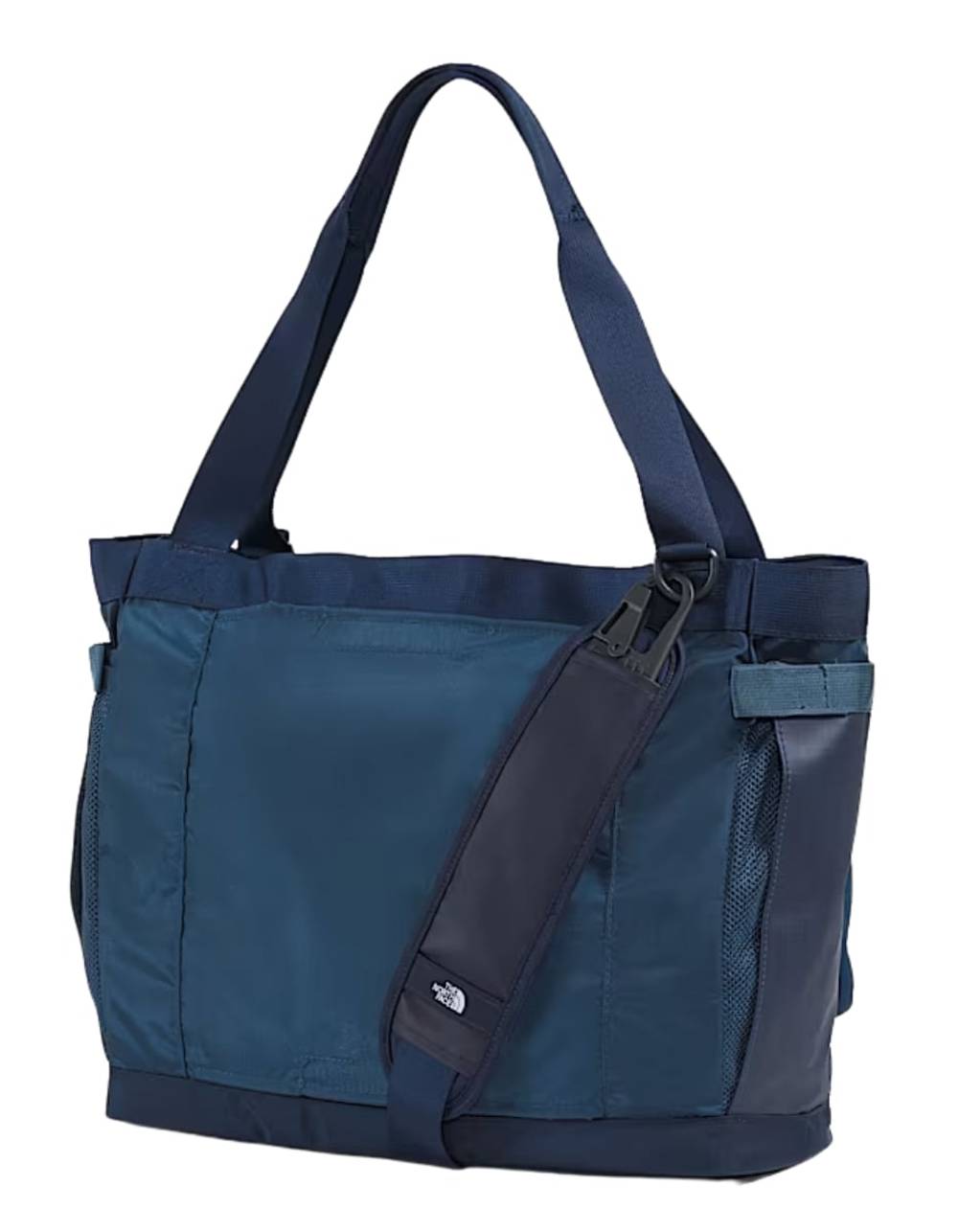 The North Face Base Camp Voyager Tote Bag in Shady Blue/Summit Navy - Image 2 of 3