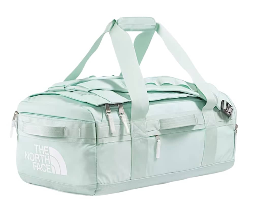 The North Face Base Camp Voyager Duffel—42L in Opal Frost/Pearl Stone/TNF White - Image 3 of 3