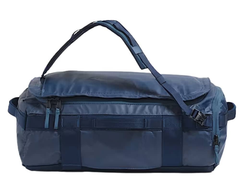 The North Face Base Camp Voyager Duffel—32L in Shady Blue/Summit Navy - Image 2 of 2
