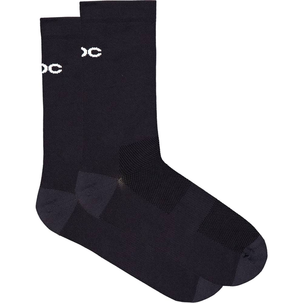 Poc | Cadence Road Long Sock Men's | Size Extra Large In Uranium Black