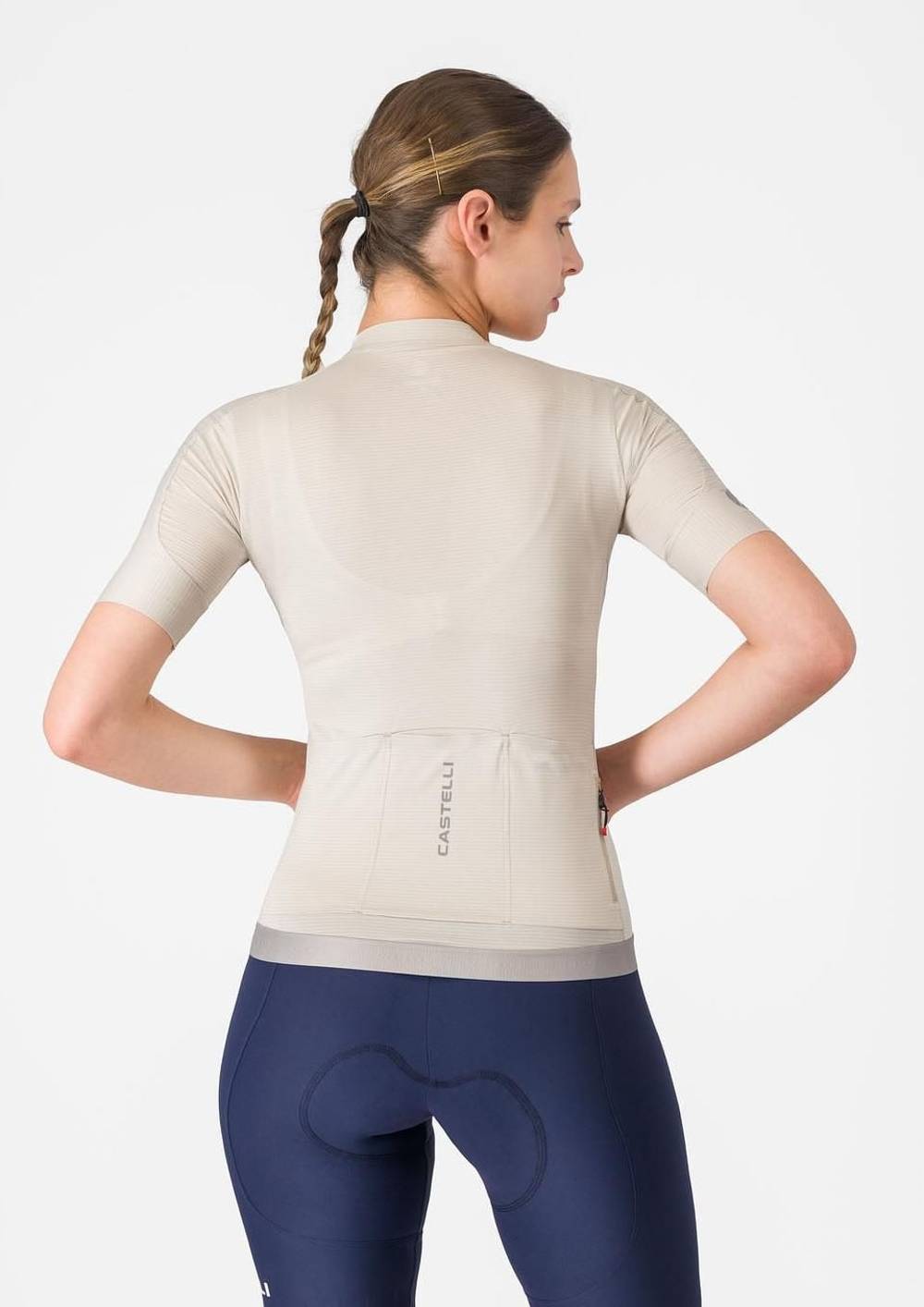 Castelli Espresso 2 Womens Jersey in Silver Moon - Image 2 of 2