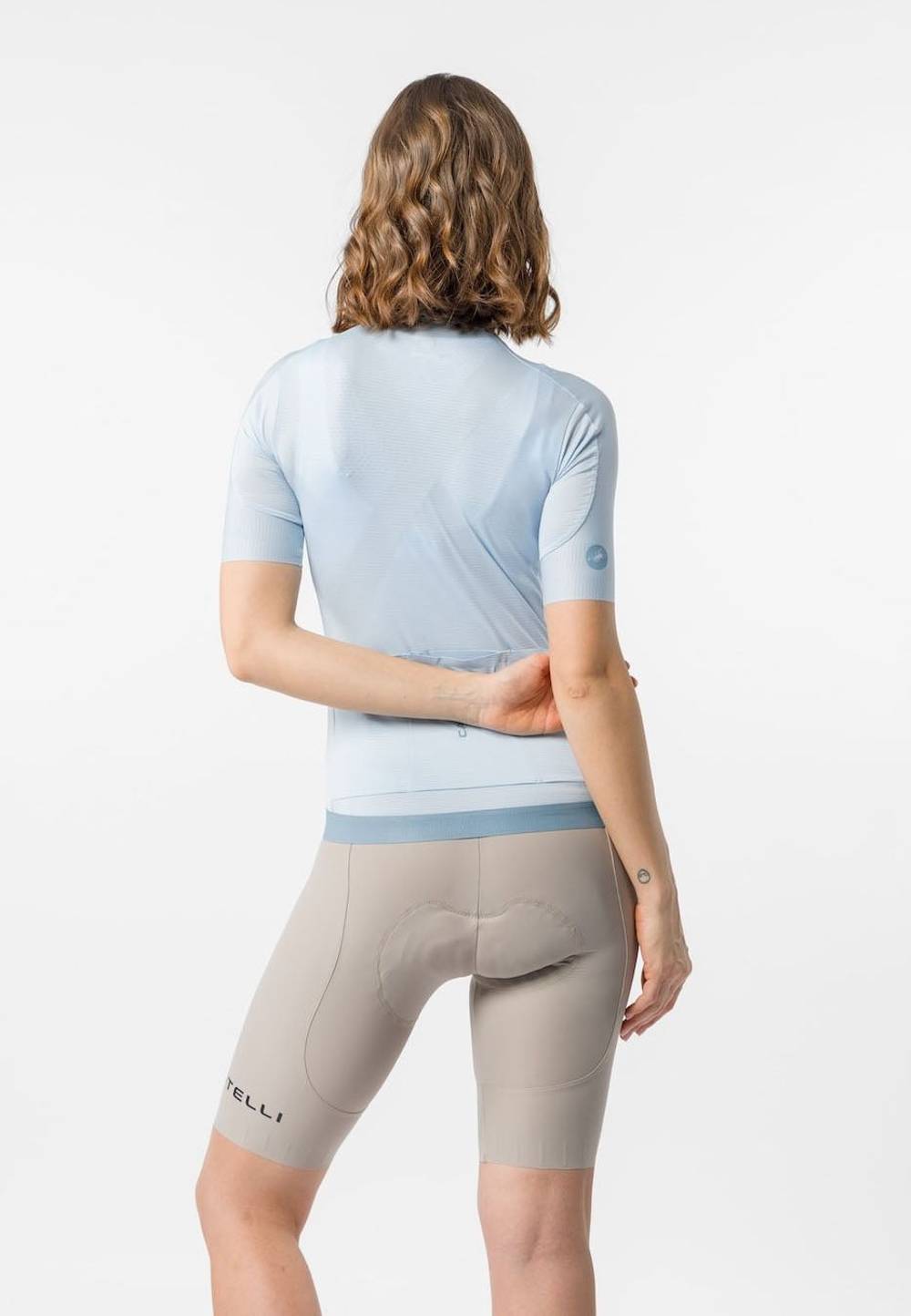 Castelli Espresso 2 Womens DT Bibshort in Clay - Image 2 of 2