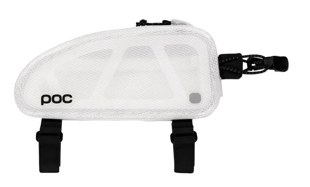 Poc Ultra Top Tube Bag 0.7L in Hydrogen White Translucent  - Image 2 of 3