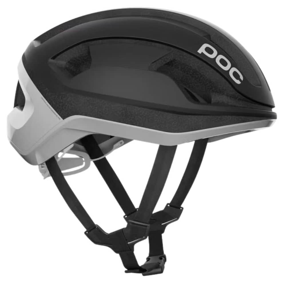POC Omne Lite (CPSC) Helmets in Uranium Black Matt/Hydrogen White with Logo - Image 3 of 4