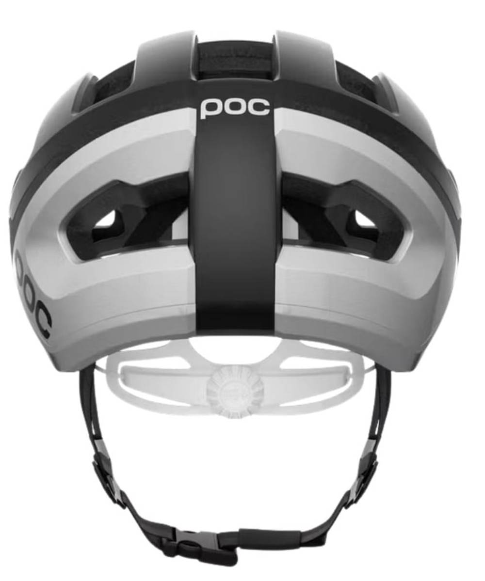 POC Omne Lite (CPSC) Helmets in Uranium Black Matt/Hydrogen White with Logo - Image 4 of 4