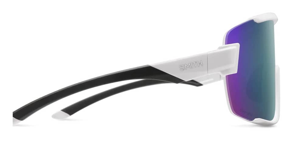 Smith Wildcat Sunglasses in White/ChromaPop Violet Mirror - Image 2 of 3