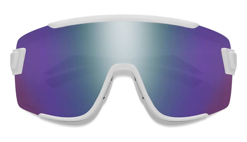 Smith Wildcat Sunglasses in White/ChromaPop Violet Mirror - Image 3 of 3