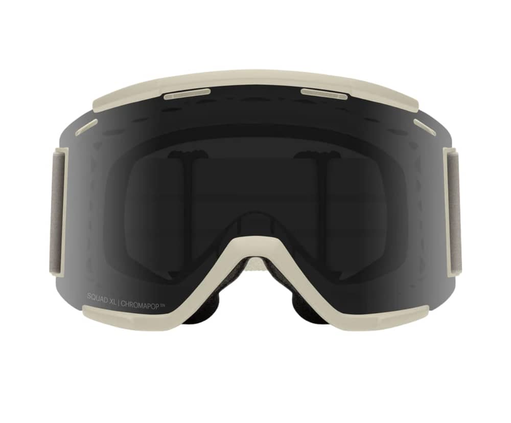 Smith Squad XL MTB Clear Goggles in Chalk/ChromaPop Sun Black - Image 3 of 4