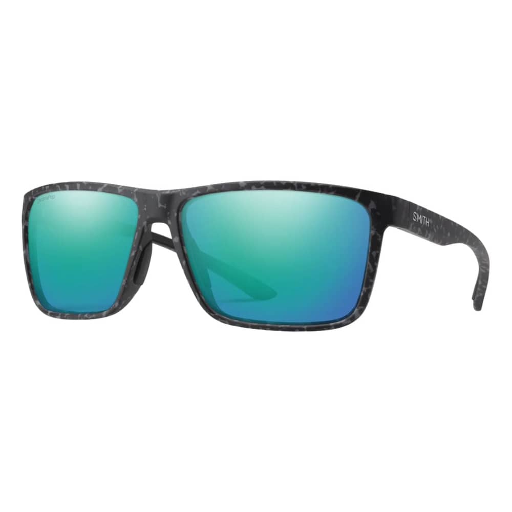 Smith Riptide Sunglasses in Matte Ash Marble/ChromaPop Glass Polarized Opal Mirror - Image 2 of 3