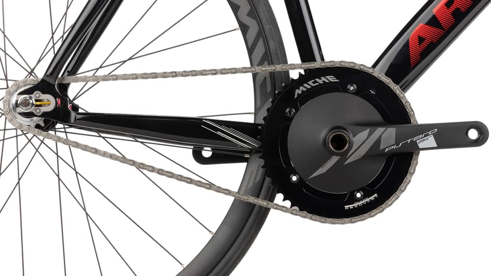 Argon 18 Electron Alloy Track Bike in Black/Red Gloss - Image 2 of 5