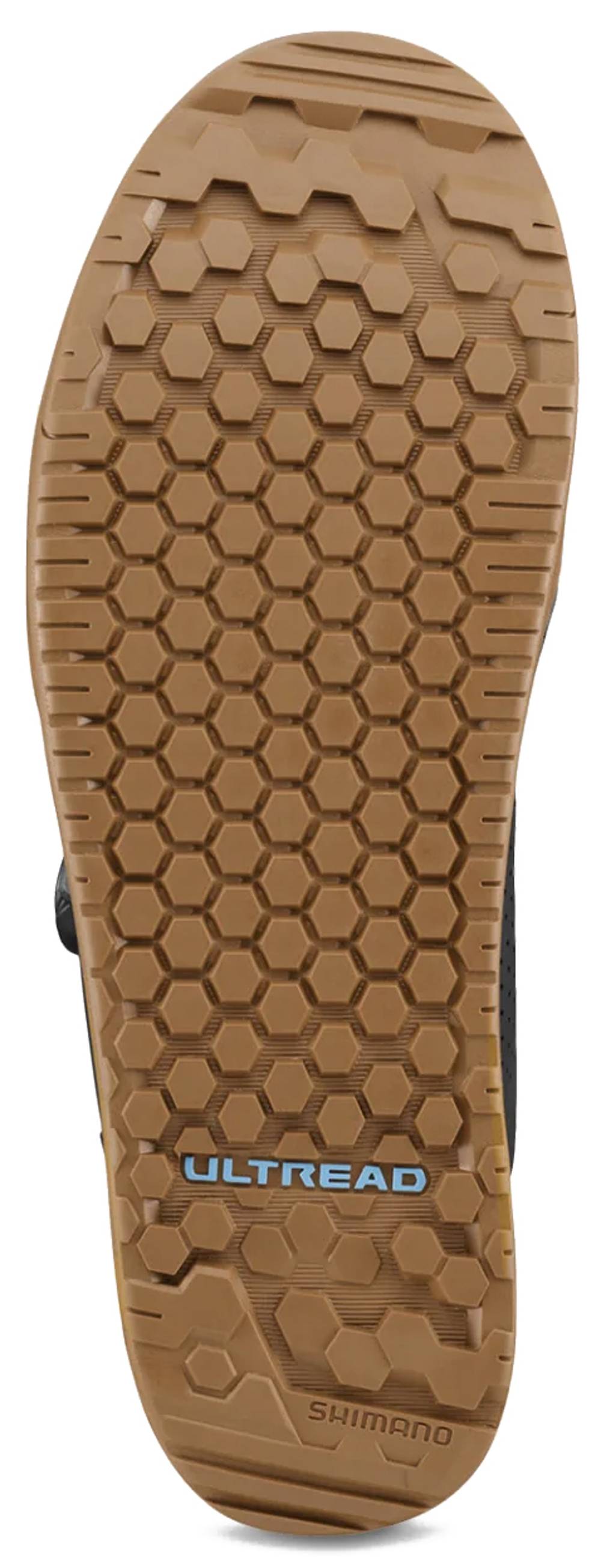Shimano SH-GF800 MTB Flat Shoes in Black/Amber - Image 4 of 6
