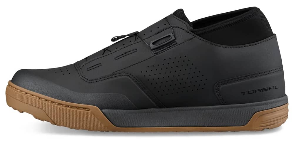 Shimano SH-GF800 MTB Flat Shoes in Black/Amber - Image 3 of 6