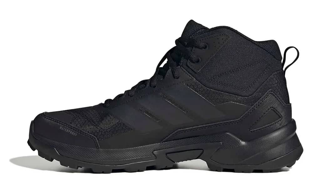 Adidas Terrex Eastrail 3 Mid CP Shoes in Core Black/Carbon/Grey Four - Image 3 of 6