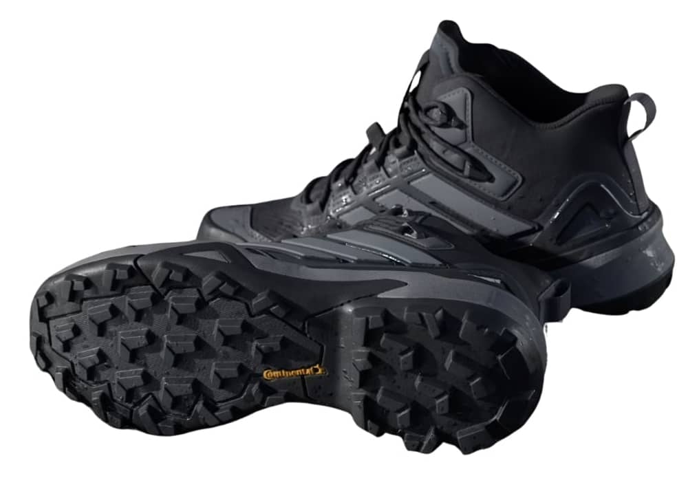 Adidas Terrex Skychaser Mid GTX Women's Shoes in Core Black/Grey Three/Grey Six - Image 2 of 3