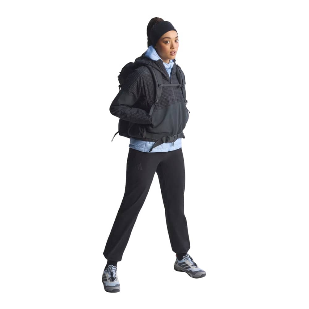 Adidas Terrex Xploric 2 Layer Climaproof Jacket in Black/Carbon - Image 2 of 4