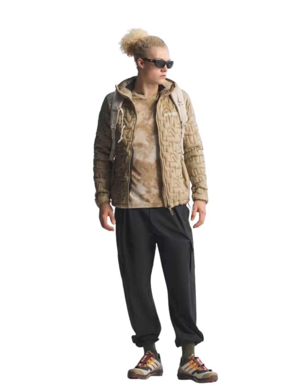 Adidas Terrex Xperior Light Fleece Jacket in Wonder Alumina - Image 2 of 4