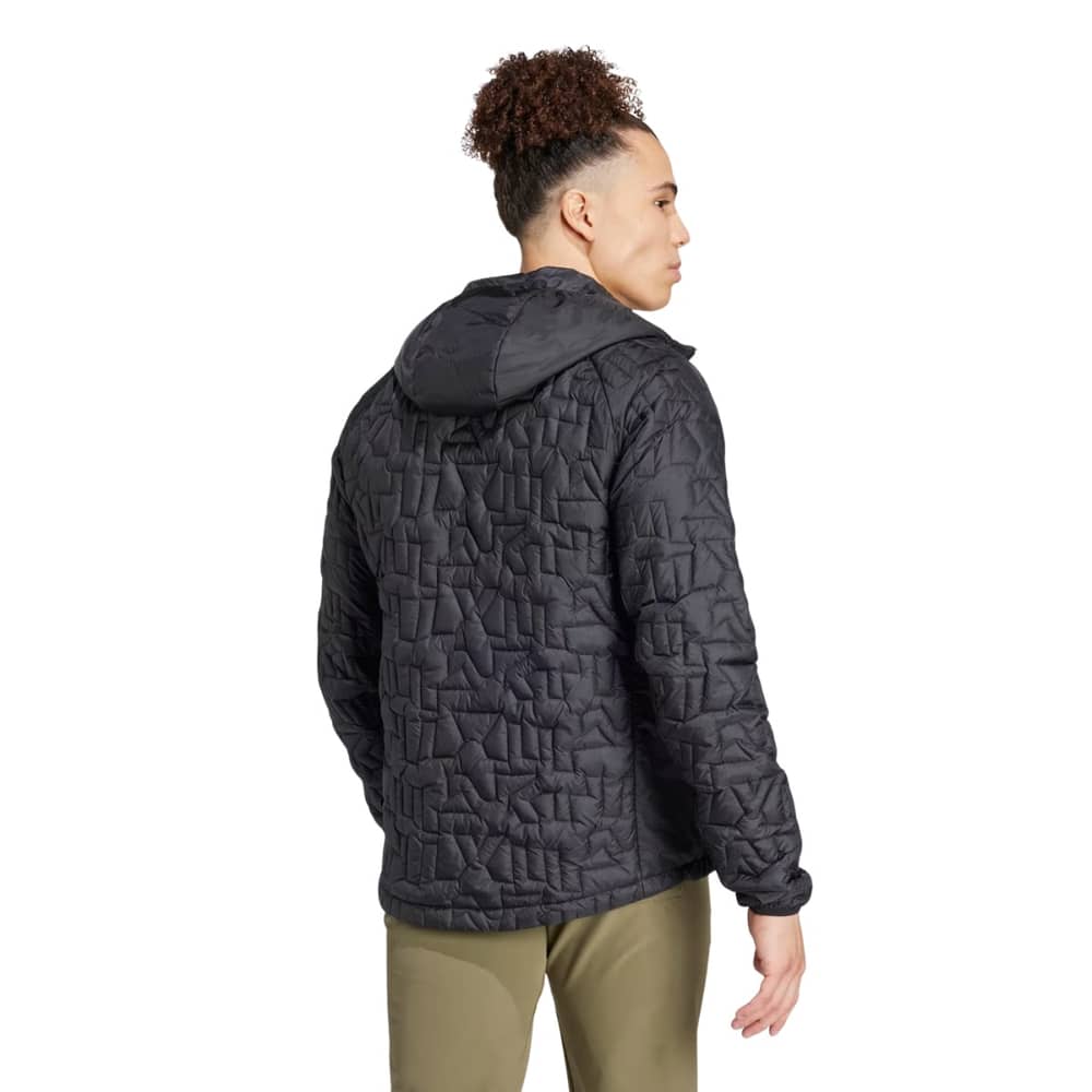 Adidas Terrex Xperior Primaloft Loosefill Hooded Jacket in Blanch Cargo - Image 3 of 4