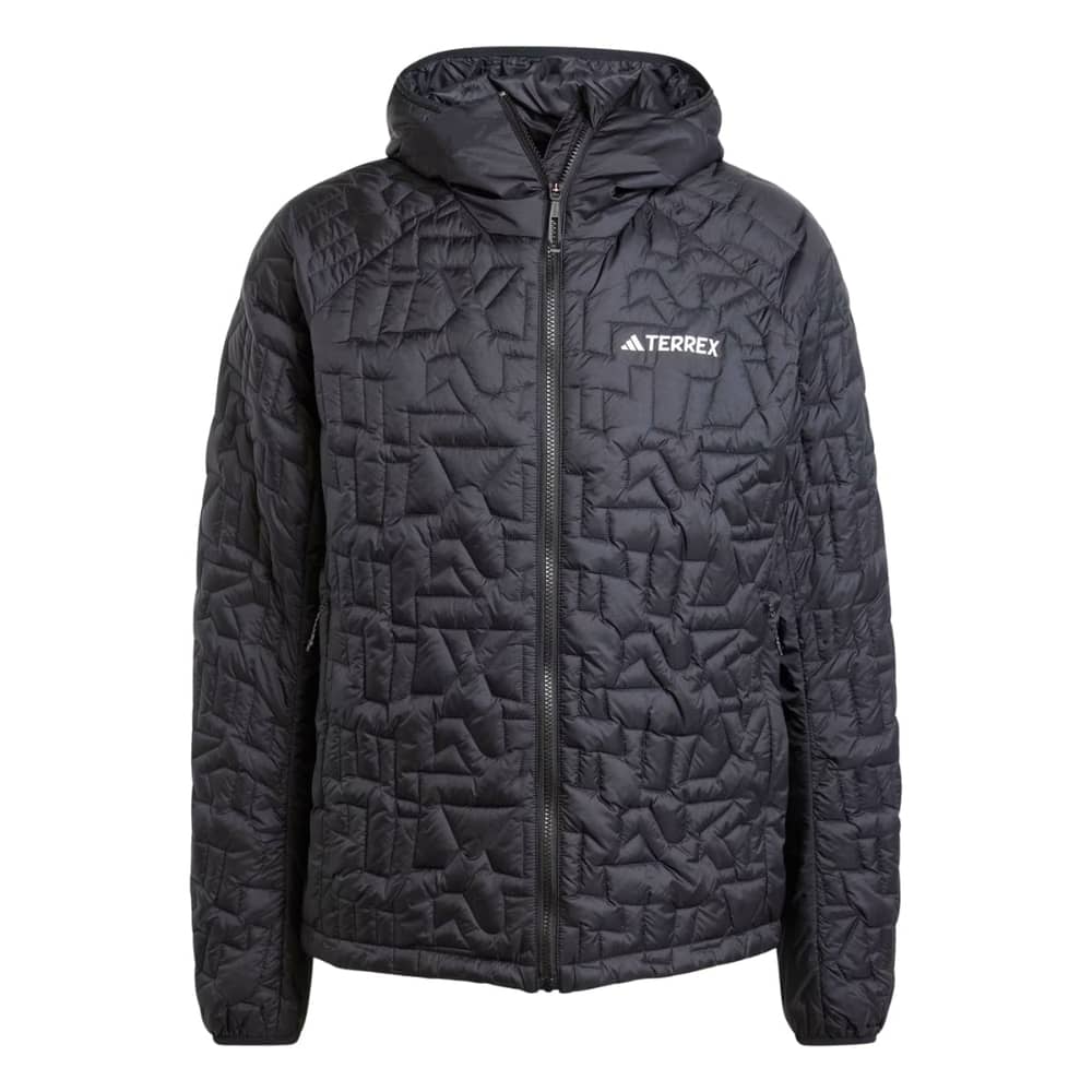 Adidas Terrex Xperior Primaloft Loosefill Hooded Jacket in Blanch Cargo - Image 1 of 4