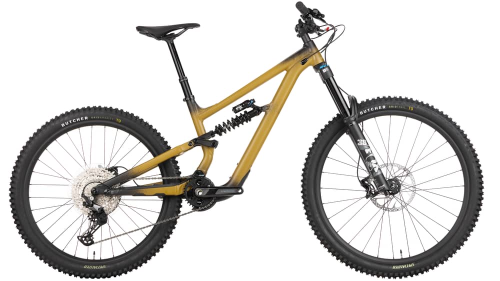Specialized Status 2 170 in Satin Harvest Gold Tint/Obsidian/Dune White - Image 1 of 6