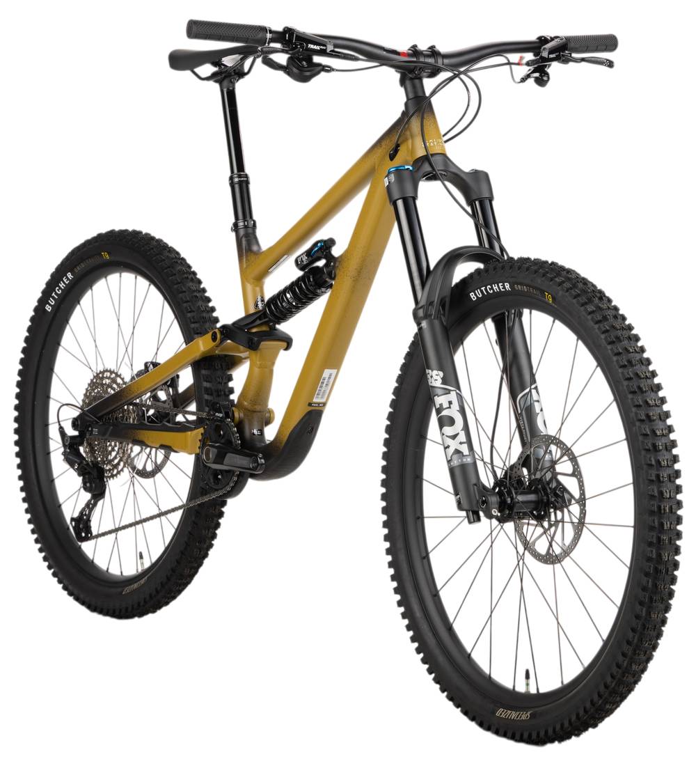 Specialized Status 2 170 in Satin Harvest Gold Tint/Obsidian/Dune White - Image 4 of 6