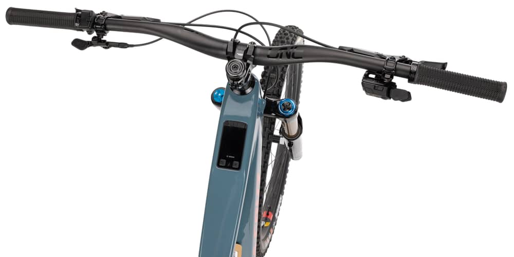 Santa Cruz Vala XT Di2 RSV E-Bike 2027 in Gloss Slate Blue - Image 6 of 6