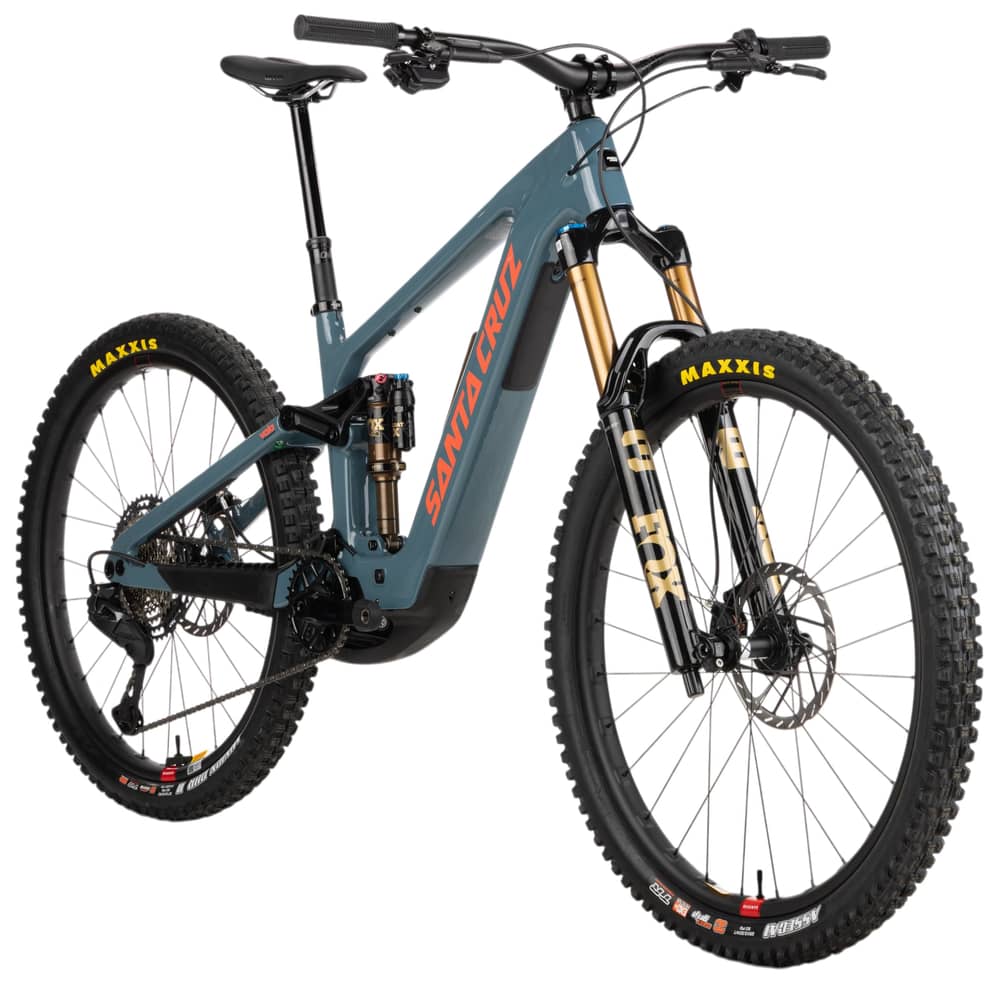 Santa Cruz Vala XT Di2 RSV E-Bike 2027 in Gloss Slate Blue - Image 4 of 6