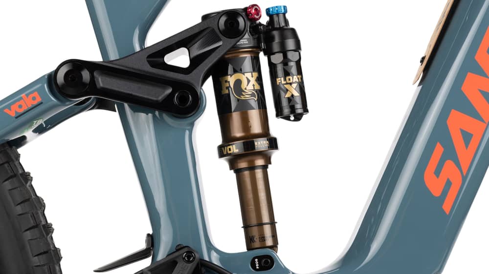 Santa Cruz Vala XT Di2 RSV E-Bike 2027 in Gloss Slate Blue - Image 3 of 6