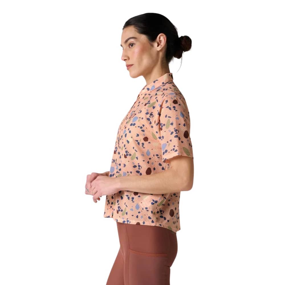 Pearl Izumi Women's Canyon Tech Snap in Apricot Multi Terrazzo - Image 4 of 5