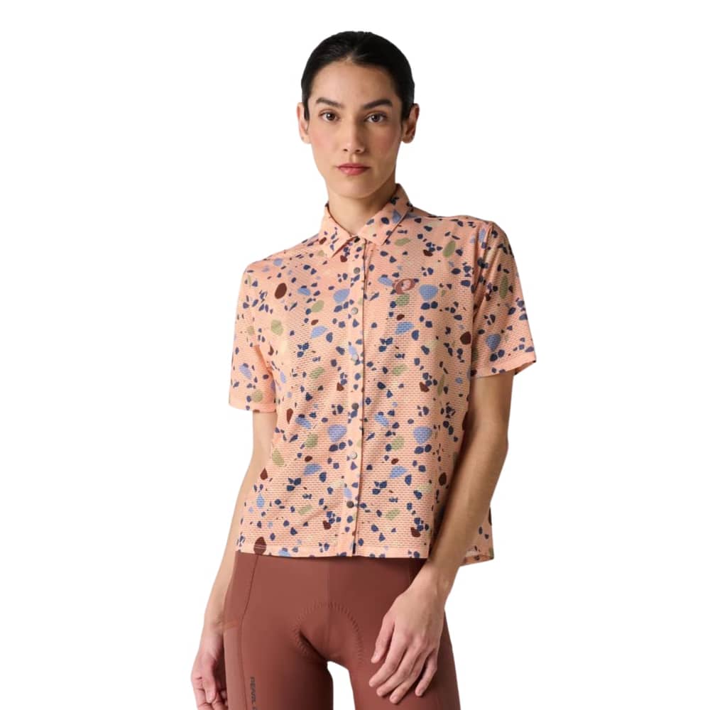 Pearl Izumi Women's Canyon Tech Snap in Apricot Multi Terrazzo - Image 2 of 5