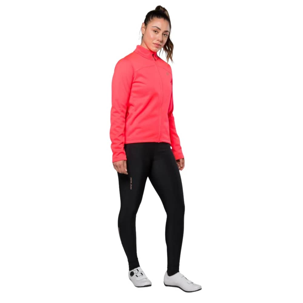Pearl Izumi Women's Quest AMFIB Jacket in Fiery Coral - Image 4 of 4