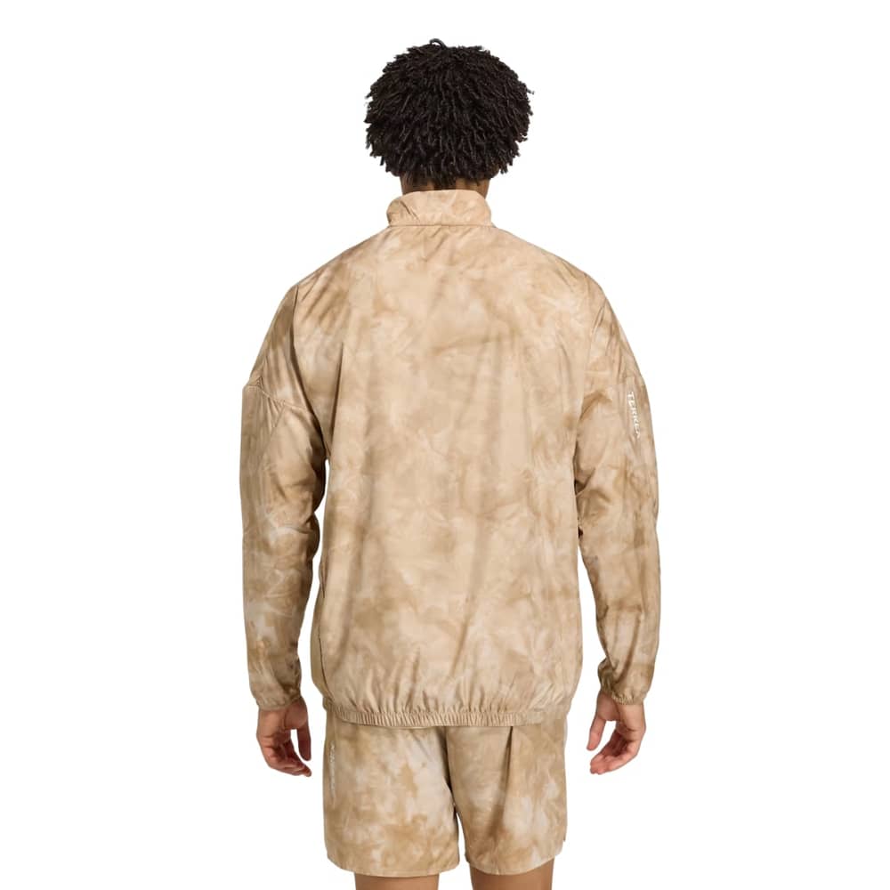 Adidas Terrex Multi Spray Dye Wind Jacket in Wonder Alumina/Cardboard - Image 3 of 4