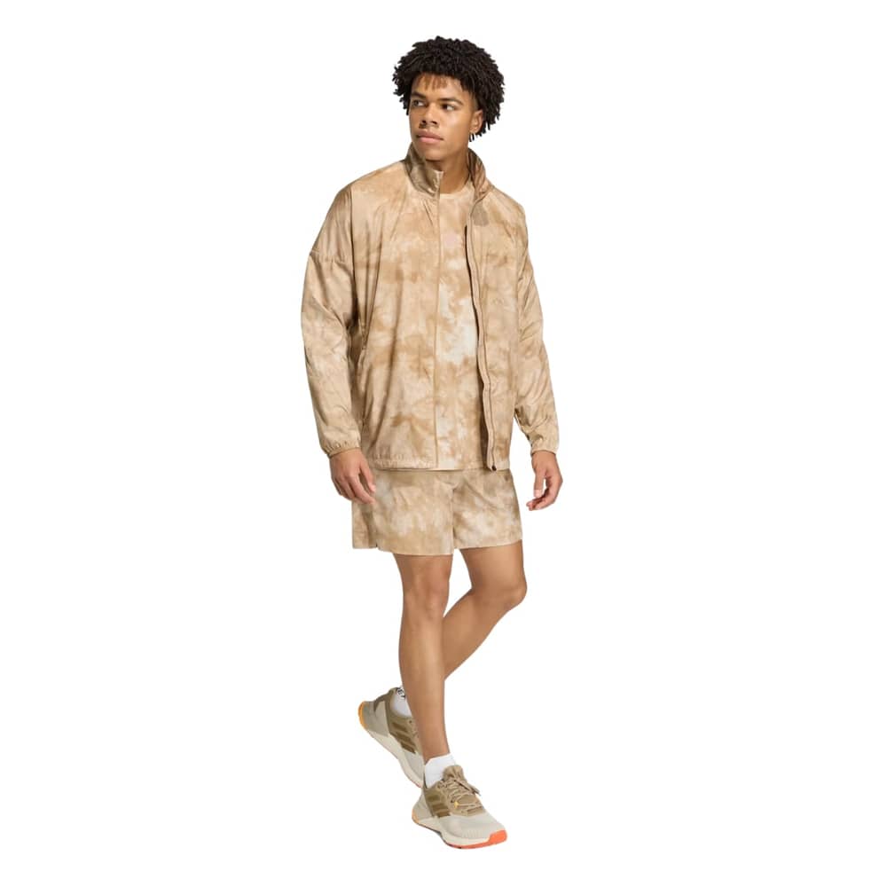 Adidas Terrex Multi Spray Dye Wind Jacket in Wonder Alumina/Cardboard - Image 4 of 4