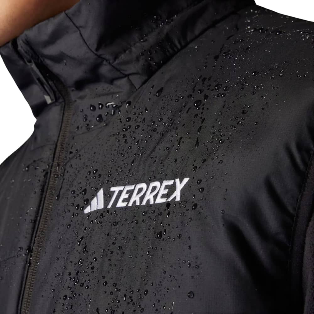 Adidas Terrex Multi Insulated Hooded Vest in Black - Image 5 of 6