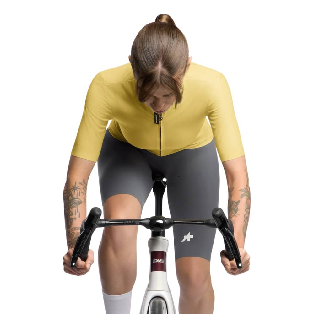 Assos Dyora R Jersey S11 - We Are The A in Mystic Yellow - Image 4 of 7