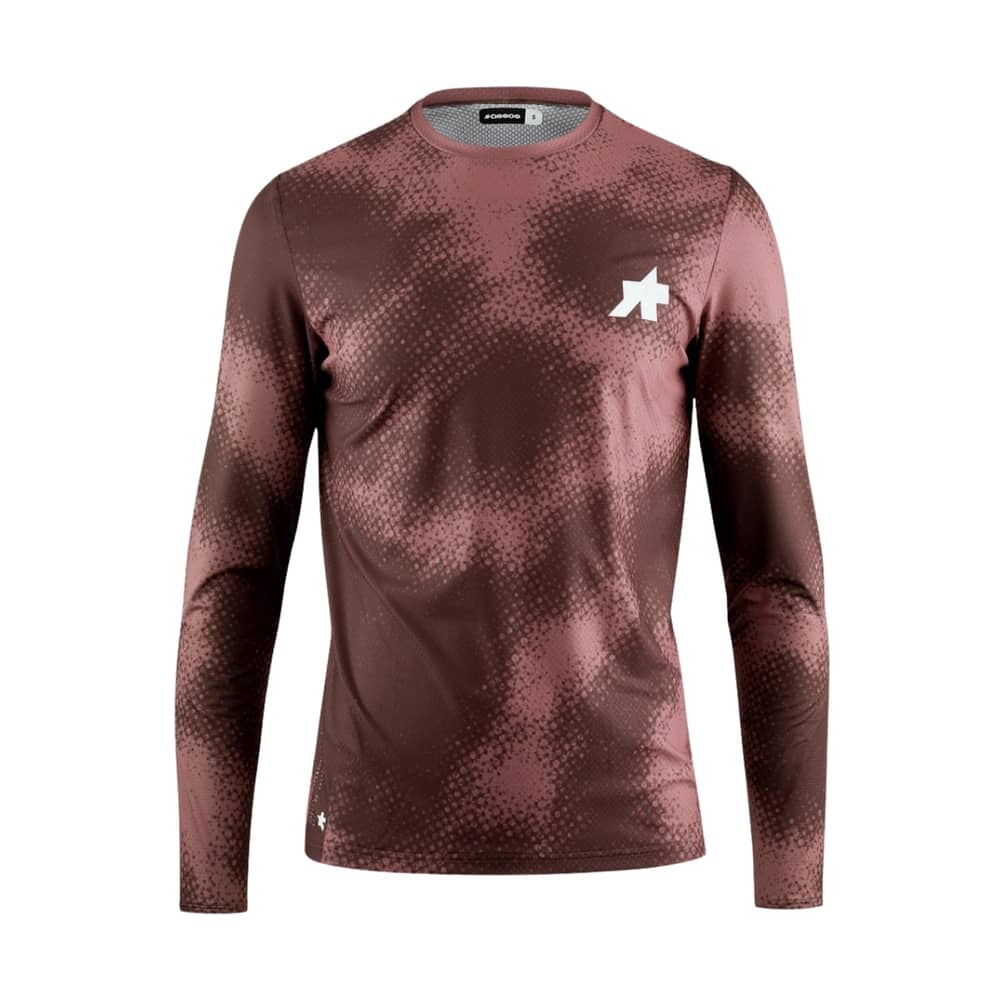 Assos Tactica Ls T-Shirt T5 Mud-Flage in Ground Brown - Image 1 of 5