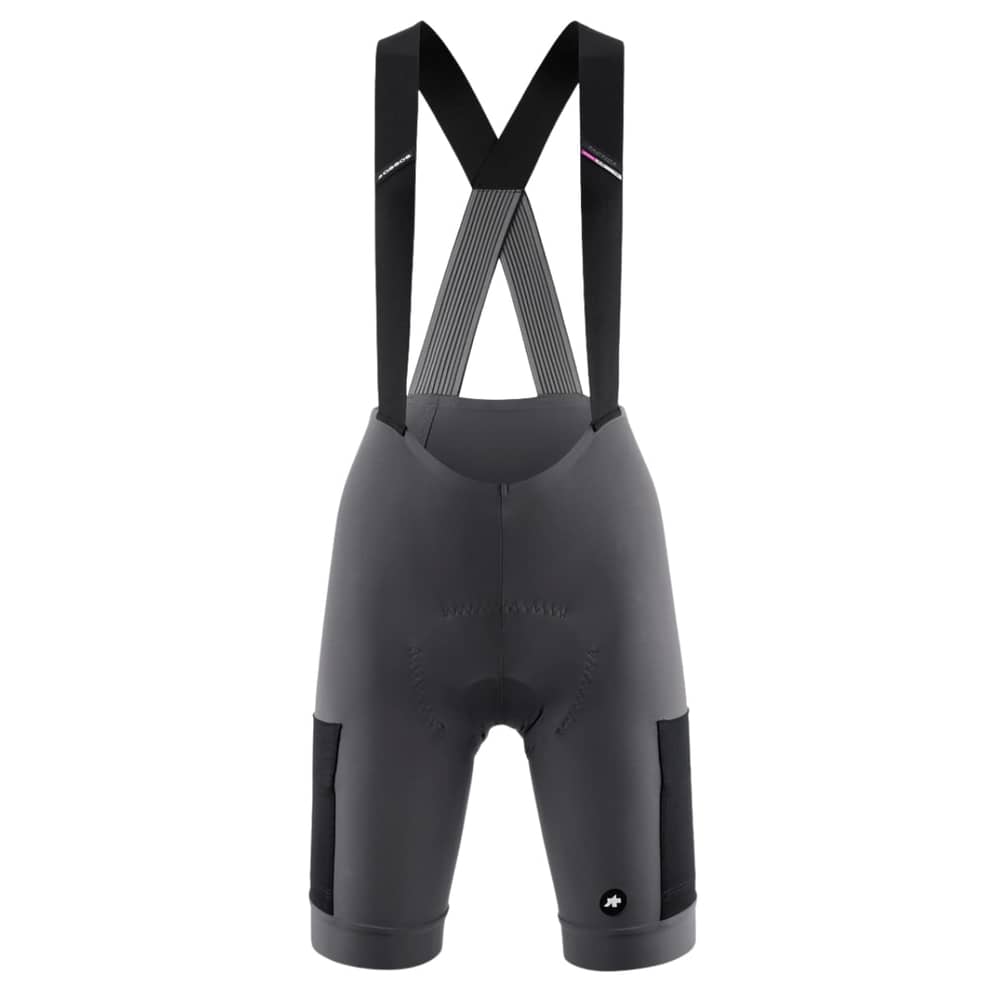 Assos Tactica Kieskafer Women'S Bib Shorts T5 in Robust Grey - Image 1 of 5