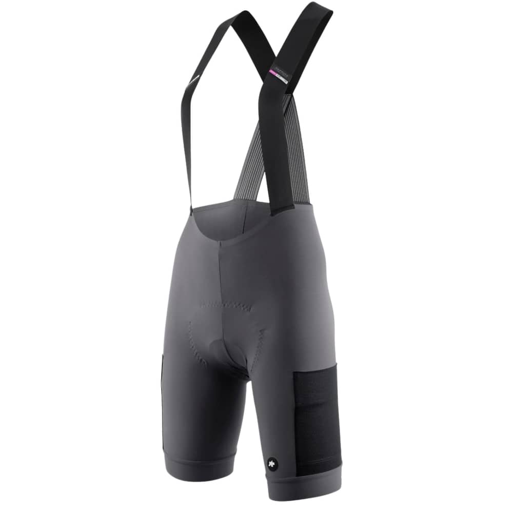 Assos Tactica Kieskafer Women'S Bib Shorts T5 in Robust Grey - Image 2 of 5