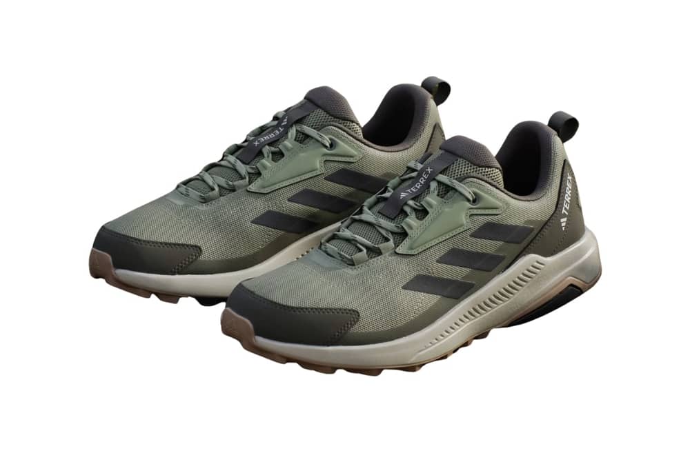 Adidas Terrex Anylander Shoes in Tent Green/Carbon/Olive Strata - Image 3 of 3