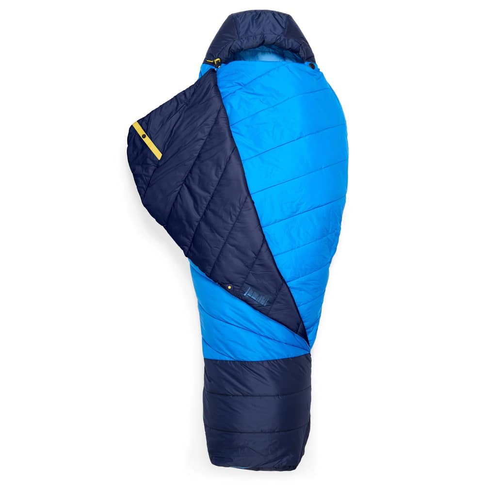 Marmot Wraptor 20 Synthetic Long Sleeping Bag in Dark Indigo/Bleu D'Azure - Image 3 of 3